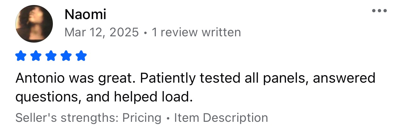 Customer Review 3